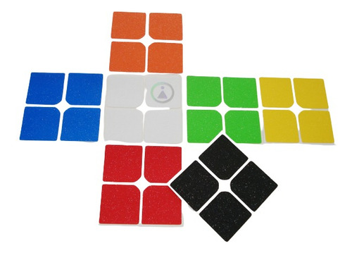 Cubo Rubik 2x2 Stickers Granito Clasicos O Pasteles