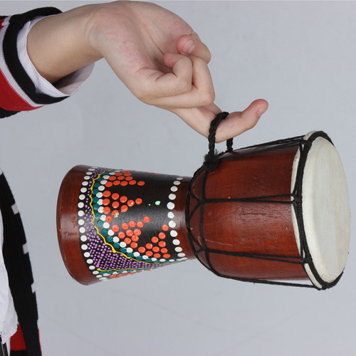 Imagen 4 de 6 de Tambor Africano Tambor Djembe Aleatorio (patrones Bongo Tama