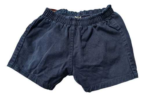 Pantalón Short Colegial Azul Talle 10