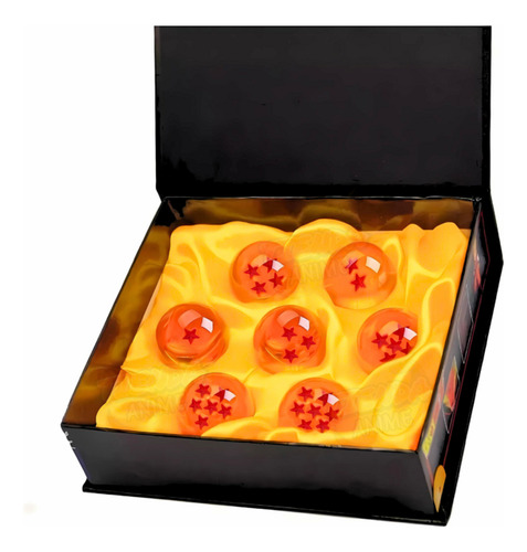 Combo Esferas Del Dragon + Llavero 4 Estrellas Dragon Ball
