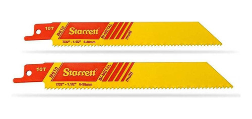 Hoja Sierra Sable A/r 8 Bimetal (b818-2) - Starrett