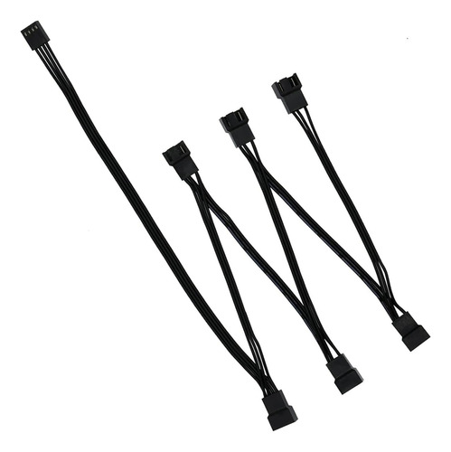Hub Pwm Fan 4/3 Pin Cable Splitter Adapter Pc Cooling 1-6 Ví