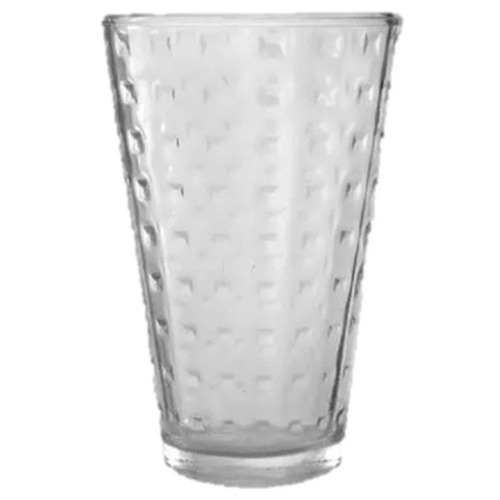 Vaso Noa Burbujas De Vidrio Rigolleau 400 Ml X 6 Trago Largo