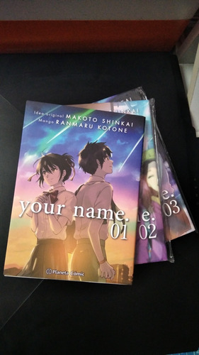 Pack Your Name (3 Tomos) Mangas Nuevos España