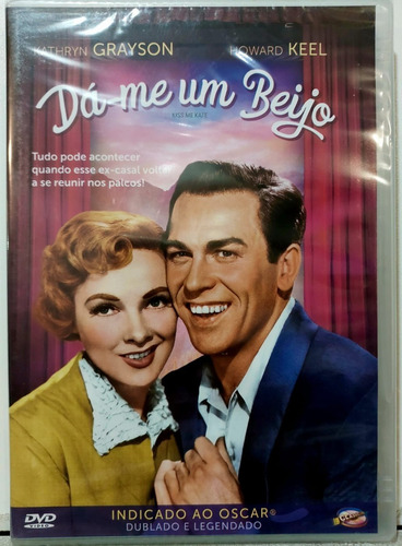 Dá-me Um Beijo - Dvd - Kathryn Grayson - Howard Keel