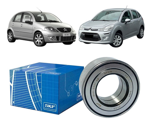 Rolamento Roda Dianteira C3 Exclusive 1.6 2009 C/abs Skf