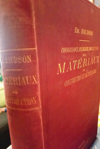 Matériaux De Construction Et De Ballastage- Em Baudson 1903