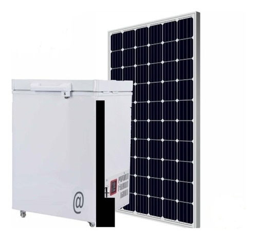 Freezer Solar 152l 12 Volts C/panel Bateria 12v Banco Carga