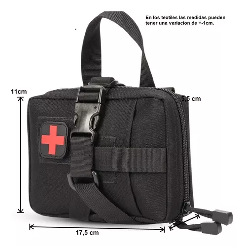 Morral Botiquín Táctico M.o.l.l.e Emergencias Con Elementos