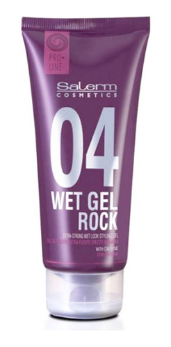 Salerm ® Wet Gel Rock 04 Proline Strong Efecto Humedo 200ml 