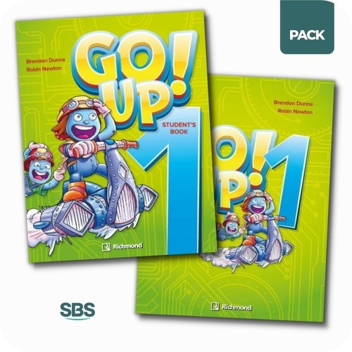 Go Up 1 - Student's Book + Workbook Pack - 2 Libros*-