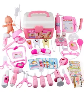 Kit De Juguetes De Doctor Para Niños, 46 Piezas