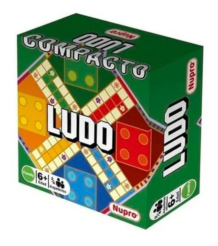 Compacto Ludo Clasico Chico Juego De Mesa Nupro 1305