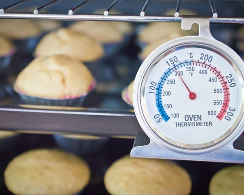 Imagen 5 de 8 de Termometro Cocina Para Horno Acero 0-300c Grados Gou