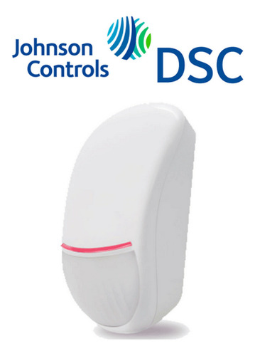 Sensor De Movimiento Dsc Cableado Antimascotas Lc-200s Color Blanco