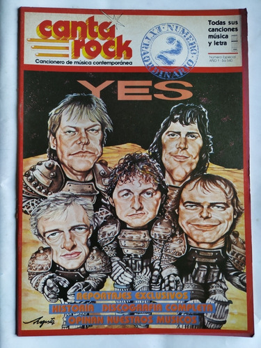 Revista Canta Rock Yes Especial Nueva Duncant