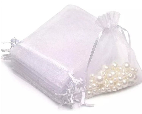 500 Bolsas Organza / Tul 7x9 Para Packaging  Souvenir Y Mas