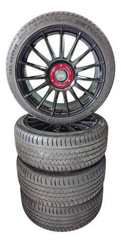 Jogo Roda Com Pneu Oz Superturismo Evoluzione Aro 19 5x112 (Usado)