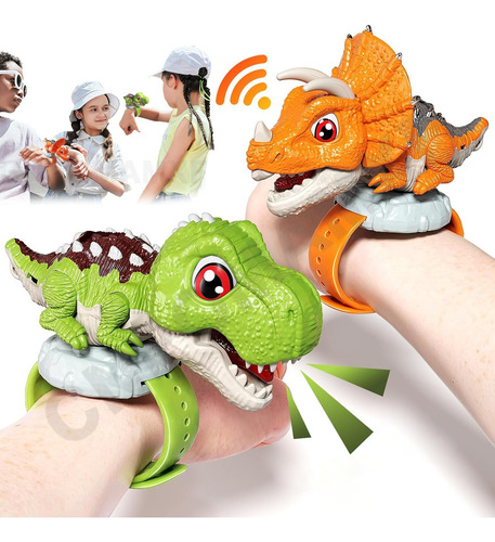 .radio Walkie Talkie Dinosaurio Para Niños Recargable 2pcs