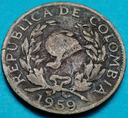 Colombia Moneda 5 Centavos 1959