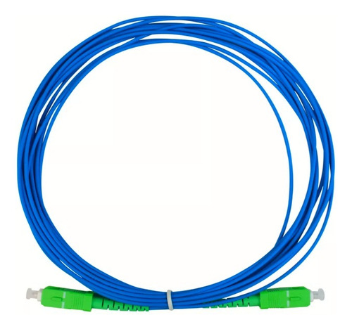 Cordão Optico Sm Sc/apc - Sc/apc Ad 40m 3mm Simplex Azul