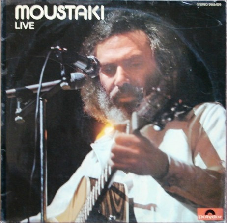 Georges Moustaki - Live - Lp Doble De Alemania - Año 1975