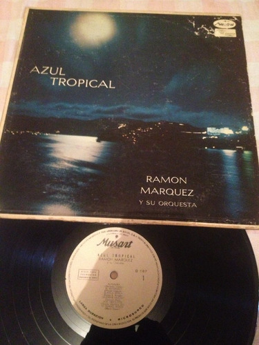 Ramon Marquez Azul Tropical Disco De Vinil Original 