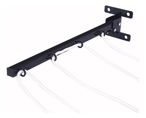 Tendedero Retráctil Plegable Moderno Hoho De Pared Exterior 400 Cm X 50 Cm X 10 Cm