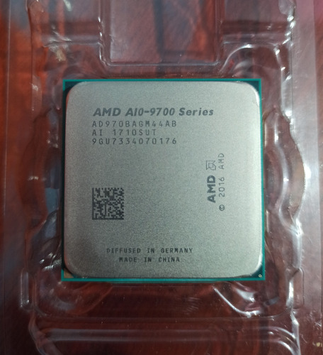 Procesador Amd A10 9700 3.80 Ghz Am4 Ddr4 Graficos Radeon R7 (Usado)