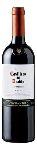 Vinho Tinto Chileno Carmenere 750ml Casillero Del Diablo