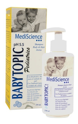 Mediscience Babytopic Pediatrics Ph 5.5 Loción 250ml