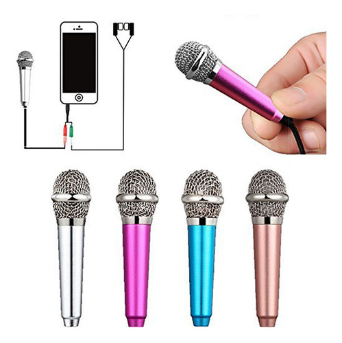 Micrófono Vocal Pequeño Portátil