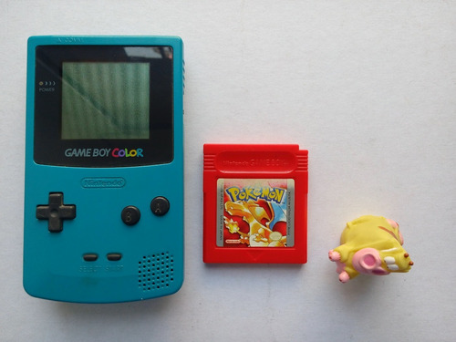 Consola Game Boy Color Teal Turquesa + Pokémon Blue