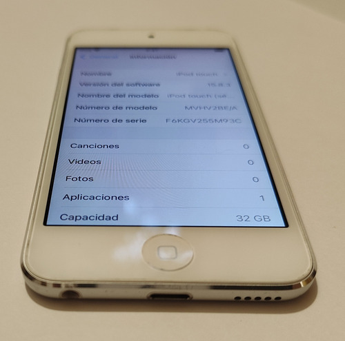 Ipod Touch 7g De 32 Gb Blanco (Usado)