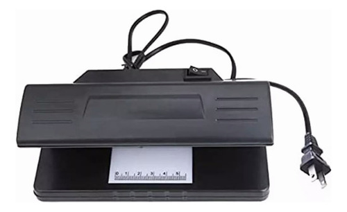 --de Lámpara De Luz Uv Detectora Billetes Falsos Y Linterna