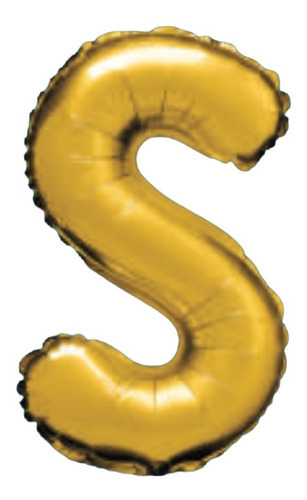 Balão Metalizado Números Letras 70 Cm Dourado Prata Rose Cor S dourado