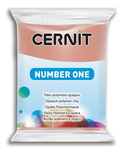 Cernit Number One Arcilla Polimérica 56 G Colores A Elección Color Marrón Topo