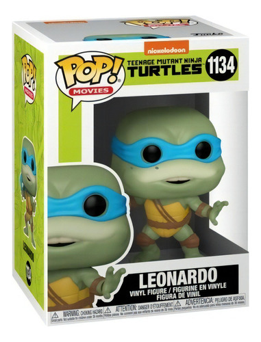 Funko Pop Tortugas Ninja Mutante - Leonardo #1134