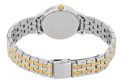 Citizen Silver Dial Ladies Dress Eu6094-53a Color de la correa Plateado/Dorado Color del bisel Plata