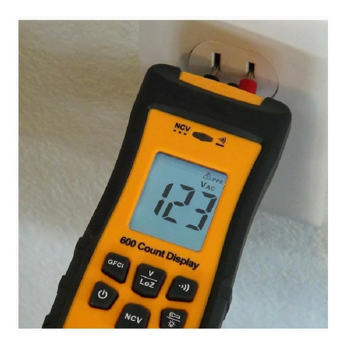 Medidor De Voltaje Tester Ideal De 600 Voltios