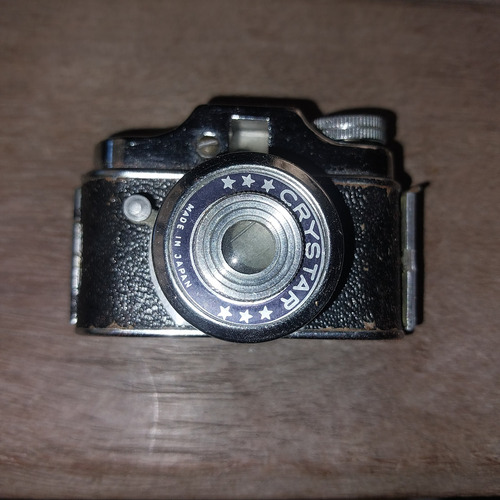 Cámara Fotografica Analogica Crystar Funcionando Mini Espia Negro (Usado)