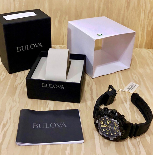 Bulova Sea King 300m Precisionist Uhf Safira De $3.880 Por