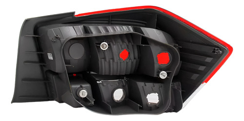 Lanterna Traseira Para Honda City 2009 Até 2011 Com Soquete