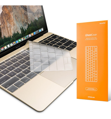 Protector De Teclado Premium En Mayúsculas Para Macbook 12 (