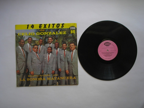 Lp Vinilo Celio Gonzalez Sonora Mat 14 Exitos Colombia 1975