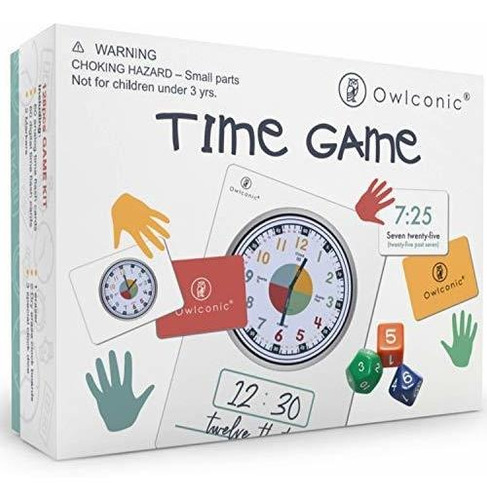Learning Time Game: Una Gran Ayuda Didáctica De 128 Pi...