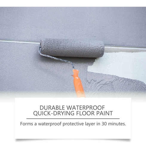 Pintura Para Pisos De Secado De 100 Ml, Revestimiento Imperm