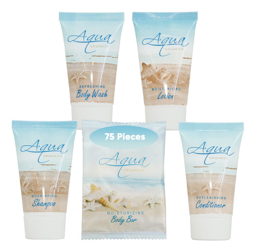 Aqua Organics | 1 Tienda Todo En Kit | Juego De Comodidades.