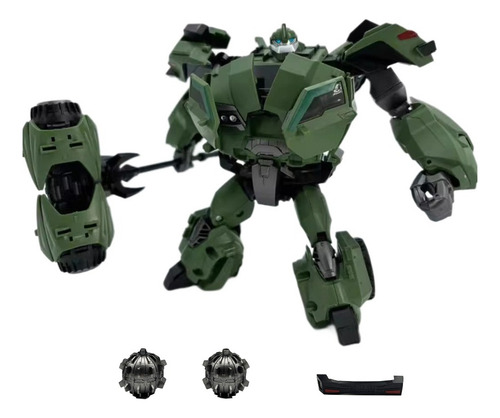 2010 Transformers Prime Versión Animada Bulkhead Figures