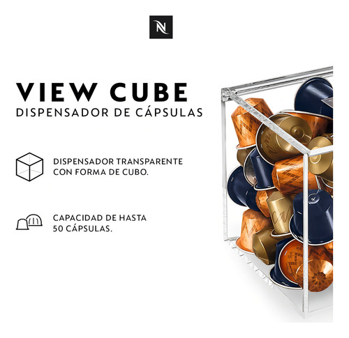 Nespresso Dispensador De Cápsulas View Cube
